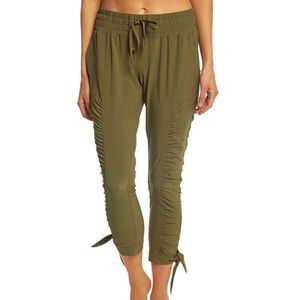 prAna Olive Green Bindu Joggers